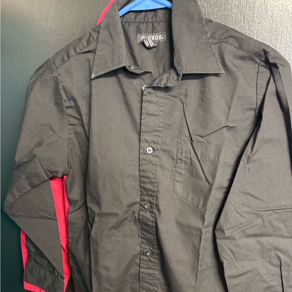 George Black Dress Shirt Size 10/12